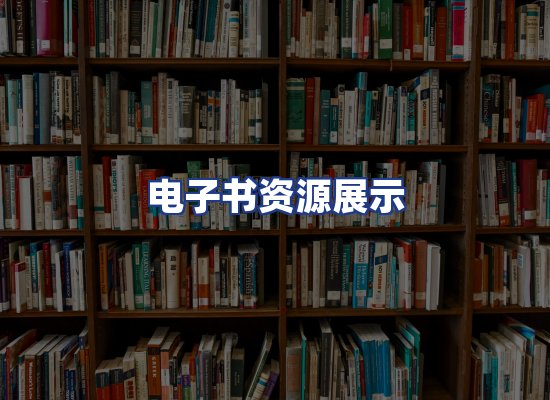 电子书资源展示